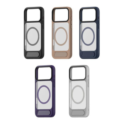 Kalebol MagSafe Invisible Tilt Holder PC Hybrid TPU Case, For iPhone 14 Pro, For iPhone 14 Pro Max, For iPhone 13 Pro Max, For iPhone 13 Pro, For iPhone 13