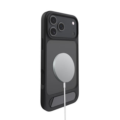 Kalebol MagSafe Invisible Tilt Holder PC Hybrid TPU Case, For iPhone 16 Plus, For iPhone 16, For iPhone 15 Pro Max, For iPhone 15 Pro, For iPhone 15, For iPhone 14