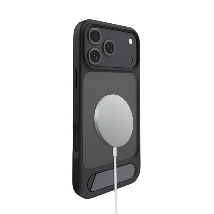Kalebol MagSafe Invisible Tilt Holder PC Hybrid TPU Case, For iPhone 14 Pro, For iPhone 14 Pro Max, For iPhone 13 Pro Max, For iPhone 13 Pro, For iPhone 13