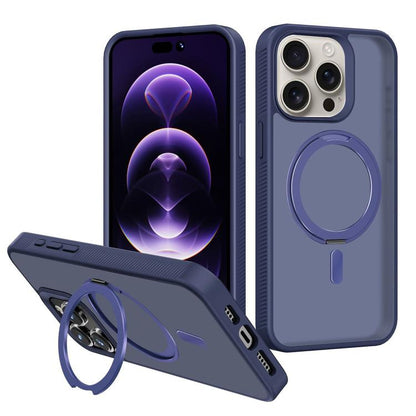 Kalebol Rotating Holder MagSafe PC Hybrid TPU Phone Case, For iPhone 14 Plus, For iPhone 14, For iPhone 14 Pro, For iPhone 14 Pro Max, For iPhone 13 Pro Max, For iPhone 13 Pro, For iPhone 13