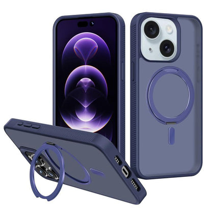 Kalebol Rotating Holder MagSafe PC Hybrid TPU Phone Case, For iPhone 14 Plus, For iPhone 14, For iPhone 14 Pro, For iPhone 14 Pro Max, For iPhone 13 Pro Max, For iPhone 13 Pro, For iPhone 13