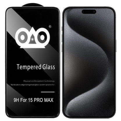 Shockproof Anti-breaking Edge Airbag Tempered Glass Film, For iPhone 16e, For iPhone 16 Pro Max, For iPhone 16 Pro, For iPhone 16 Plus / 15 Plus, For iPhone 16 / 15, For iPhone 15 Pro Max, For iPhone 15 Pro