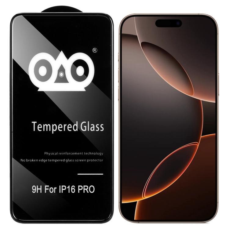 Shockproof Anti-breaking Edge Airbag Tempered Glass Film, For iPhone 16e, For iPhone 16 Pro Max, For iPhone 16 Pro, For iPhone 16 Plus / 15 Plus, For iPhone 16 / 15, For iPhone 15 Pro Max, For iPhone 15 Pro