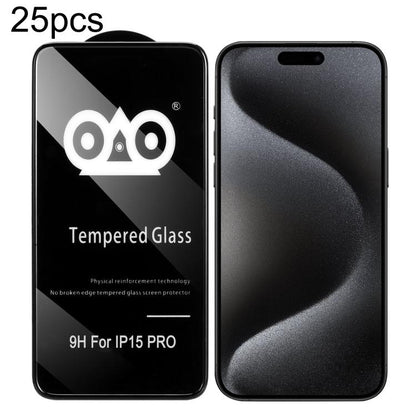 25pcs Shockproof Anti-breaking Edge Airbag Tempered Glass Film