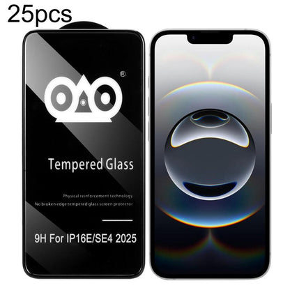 25pcs Shockproof Anti-breaking Edge Airbag Tempered Glass Film