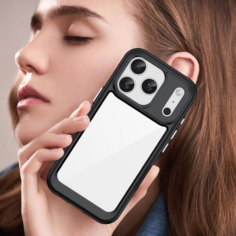 Colorful Series Acrylic + TPU Phone Case, For iPhone 17 Pro, For iPhone 17, For iPhone 17 Air