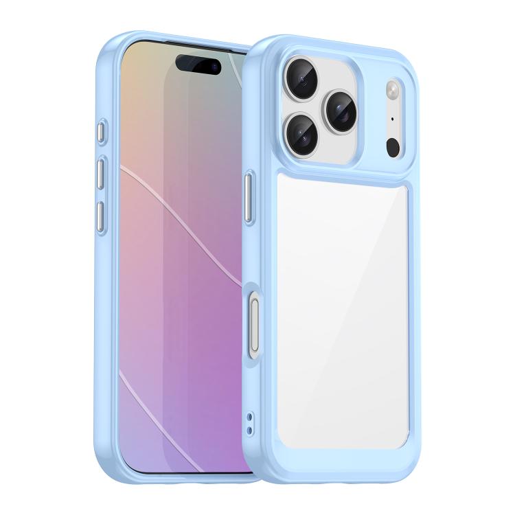Colorful Series Acrylic + TPU Phone Case, For iPhone 17 Pro, For iPhone 17, For iPhone 17 Air