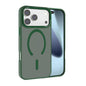 Kalebol Metal Lens Frame MagSafe Frosted PC Phone Case, For iPhone 18 Pro / 17 Pro, For iPhone 18 Pro Max / 17 Pro Max