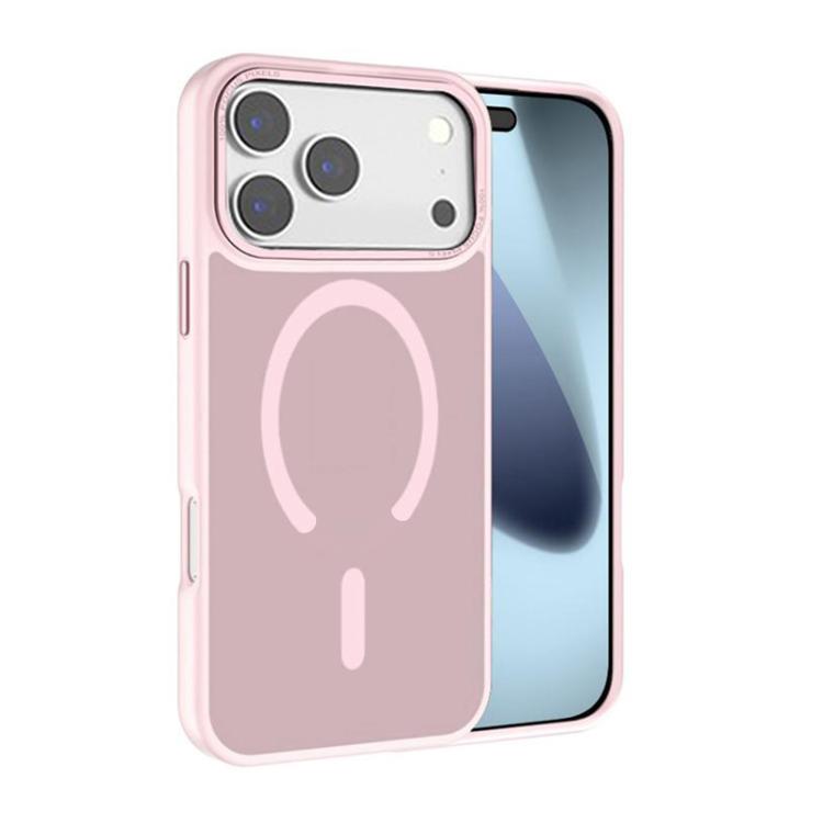 Kalebol Metal Lens Frame MagSafe Frosted PC Phone Case, For iPhone 18 Pro / 17 Pro, For iPhone 18 Pro Max / 17 Pro Max