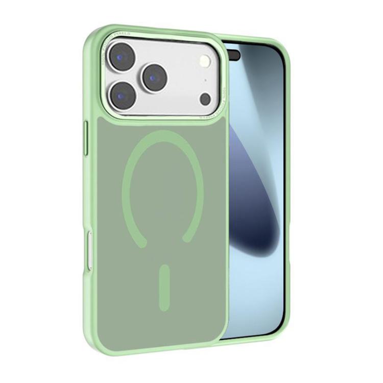 Kalebol Metal Lens Frame MagSafe Frosted PC Phone Case, For iPhone 18 Pro / 17 Pro, For iPhone 18 Pro Max / 17 Pro Max