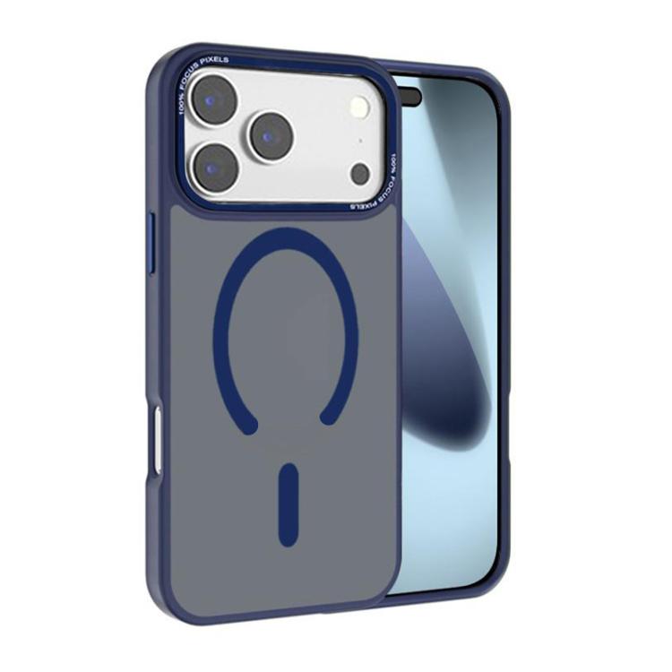 Kalebol Metal Lens Frame MagSafe Frosted PC Phone Case, For iPhone 18 Pro / 17 Pro, For iPhone 18 Pro Max / 17 Pro Max