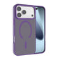 Kalebol Metal Lens Frame MagSafe Frosted PC Phone Case, For iPhone 18 Pro / 17 Pro, For iPhone 18 Pro Max / 17 Pro Max