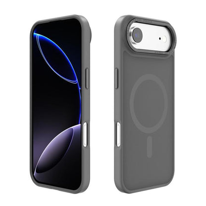 Kalebol Metal Lens Frame MagSafe Frosted PC Phone Case, For iPhone 17, For iPhone Air