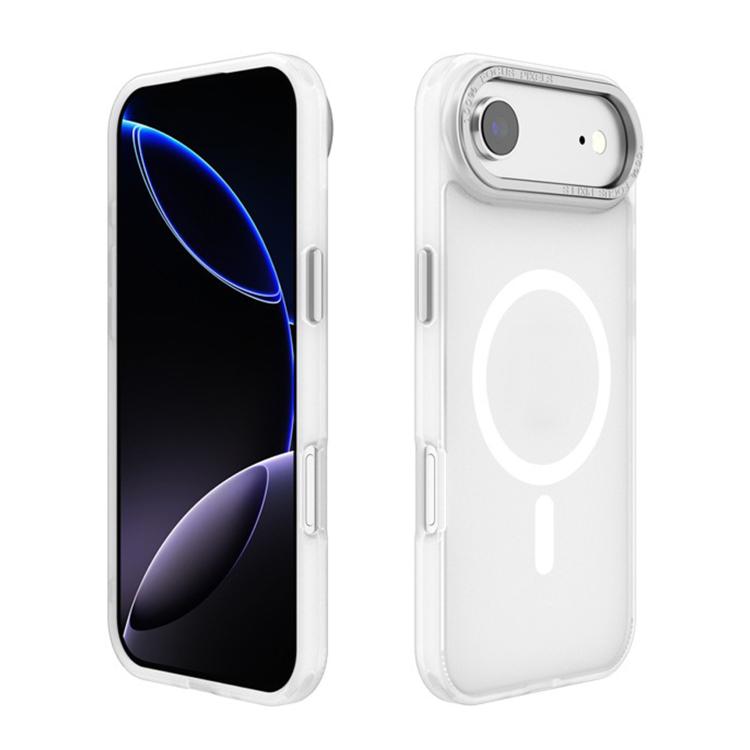 Kalebol Metal Lens Frame MagSafe Frosted PC Phone Case, For iPhone 17, For iPhone Air