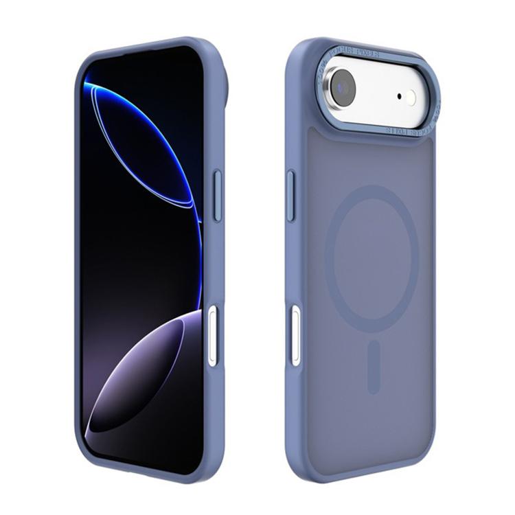 Kalebol Metal Lens Frame MagSafe Frosted PC Phone Case, For iPhone 17, For iPhone Air