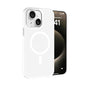Kalebol Metal Lens Frame MagSafe Frosted PC Phone Case, For iPhone 14 Plus, For iPhone 14