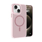 Kalebol Metal Lens Frame MagSafe Frosted PC Phone Case, For iPhone 14 Plus, For iPhone 14