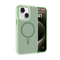 Kalebol Metal Lens Frame MagSafe Frosted PC Phone Case, For iPhone 14 Plus, For iPhone 14