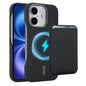 Carbon Fiber MagSafe Magnetic Card Holder Phone Case, For iPhone 16 Pro Max, iPhone 16 Pro, For iPhone 16 Plus, For iPhone 16