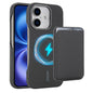 Carbon Fiber MagSafe Magnetic Card Holder Phone Case, For iPhone 16 Pro Max, iPhone 16 Pro, For iPhone 16 Plus, For iPhone 16