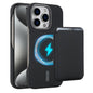 Carbon Fiber MagSafe Magnetic Card Holder Phone Case, For iPhone 15 Pro Max, For iPhone 15 Pro, For iPhone 15 Plus, For iPhone 15