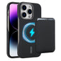Carbon Fiber MagSafe Magnetic Card Holder Phone Case, For iPhone 14, For iPhone 14 Pro, For iPhone 14 Pro Max, For iPhone 13 Pro Max
