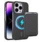 Carbon Fiber MagSafe Magnetic Card Holder Phone Case, For iPhone 14, For iPhone 14 Pro, For iPhone 14 Pro Max, For iPhone 13 Pro Max