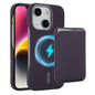 Carbon Fiber MagSafe Magnetic Card Holder Phone Case, For iPhone 14, For iPhone 14 Pro, For iPhone 14 Pro Max, For iPhone 13 Pro Max
