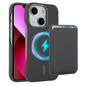 Carbon Fiber MagSafe Magnetic Card Holder Phone Case, For iPhone 13 Pro Max, For iPhone 13 Pro, For iPhone 13, For iPhone 12