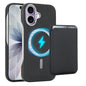 Carbon Fiber MagSafe Magnetic Card Holder Phone Case, For iPhone 17 Pro Max, For iPhone 17 Pro, For iPhone 17, For iPhone Air