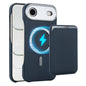 Carbon Fiber MagSafe Magnetic Card Holder Phone Case, For iPhone 17 Pro Max, For iPhone 17 Pro, For iPhone 17, For iPhone Air