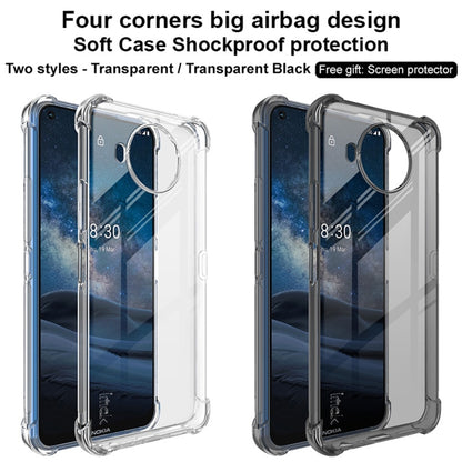 For Nokia 8.3 5G IMAK All-inclusive Shockproof Airbag TPU Case with Screen Protector