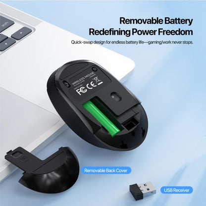 DUX DUCIS DM Series Bluetooth 2.4GHz Wireless Mouse, 1600/1200/800DPI