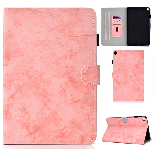 Marble Style Cloth Texture Leather Case with Bracket & Card Slot & Pen Slot & Anti Skid Strip