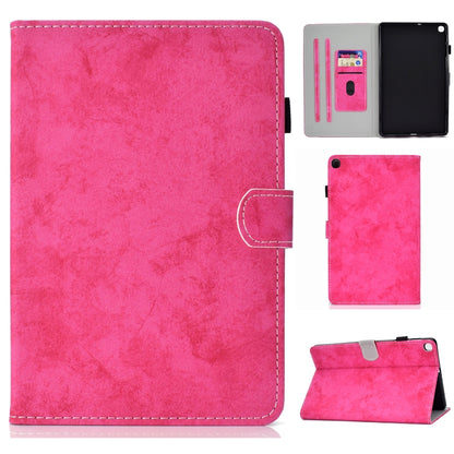 Marble Style Cloth Texture Leather Case with Bracket & Card Slot & Pen Slot & Anti Skid Strip