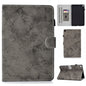 Marble Style Cloth Texture Leather Case with Bracket & Card Slot & Pen Slot & Anti Skid Strip