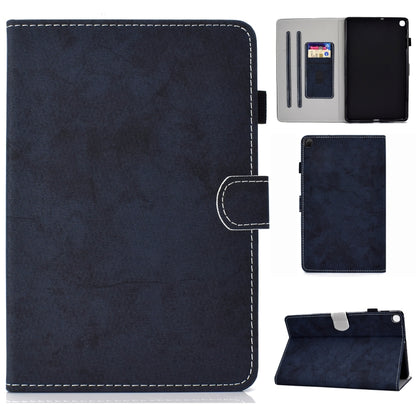 Marble Style Cloth Texture Leather Case with Bracket & Card Slot & Pen Slot & Anti Skid Strip