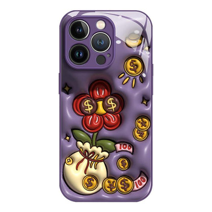 Liquid Glass TPU Soft Edge Shockproof Phone Case, For iPhone 16e, For iPhone 14 Plus, For iPhone 14, For iPhone 14 Pro, For iPhone 14 Pro Max, For iPhone 7 / 8 / SE 2022, For iPhone 13 Pro Max, For iPhone 13 Pro