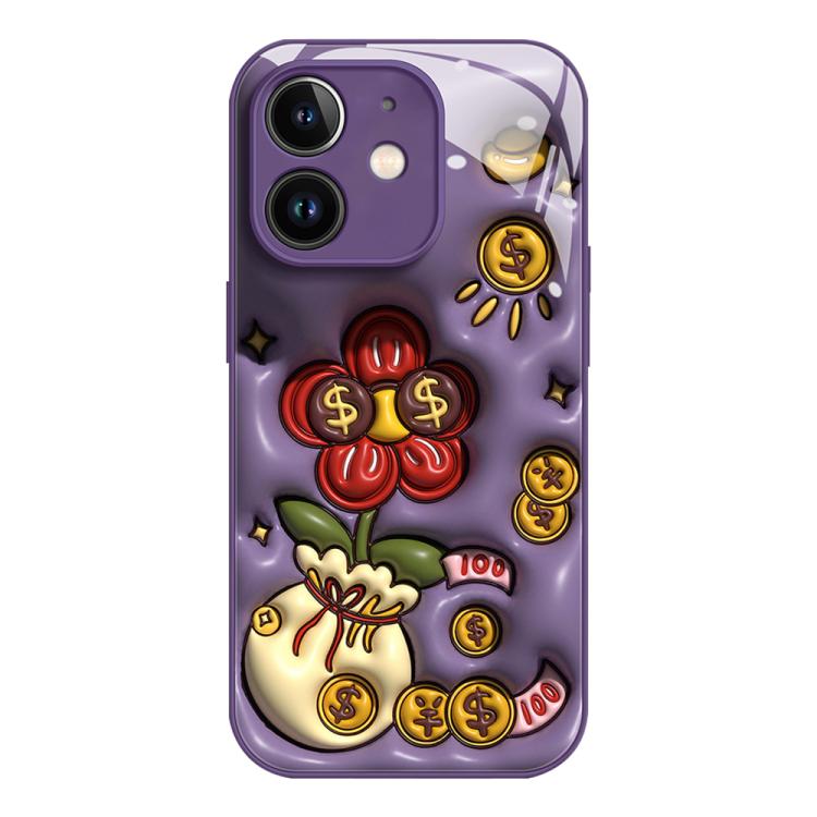 Liquid Glass TPU Soft Edge Shockproof Phone Case, For iPhone 13, For iPhone 12, For iPhone 12 Pro Max, For iPhone 12 Pro, For iPhone 11 Pro Max, For iPhone 11, For iPhone 11 Pro, For iPhone X / XS