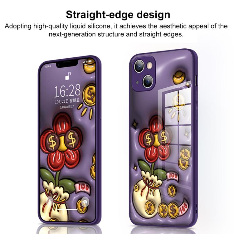 Liquid Glass TPU Soft Edge Shockproof Phone Case, For iPhone 13, For iPhone 12, For iPhone 12 Pro Max, For iPhone 12 Pro, For iPhone 11 Pro Max, For iPhone 11, For iPhone 11 Pro, For iPhone X / XS