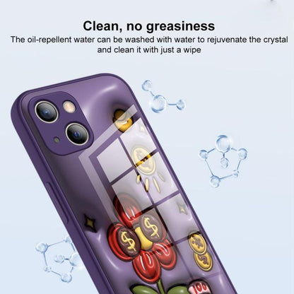 Liquid Glass TPU Soft Edge Shockproof Phone Case, For iPhone XR, For iPhone XS Max, For iPhone 7 Plus / 8 Plus