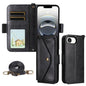 Multi-card Slots Crossbody Cowhide Leather Phone Case, For iPhone 18 Pro / 17 Pro, For iPhone 18 Pro Max / 17 Pro Max, For iPhone 17e / 16e, For iPhone 17
