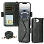 Multi-card Slots Crossbody Cowhide Leather Phone Case, For iPhone 18 Pro / 17 Pro, For iPhone 18 Pro Max / 17 Pro Max, For iPhone 17e / 16e, For iPhone 17
