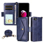 Multi-card Slots Crossbody Cowhide Leather Phone Case, For iPhone 16, For iPhone SE 2022 / 2020 / 8 / 7