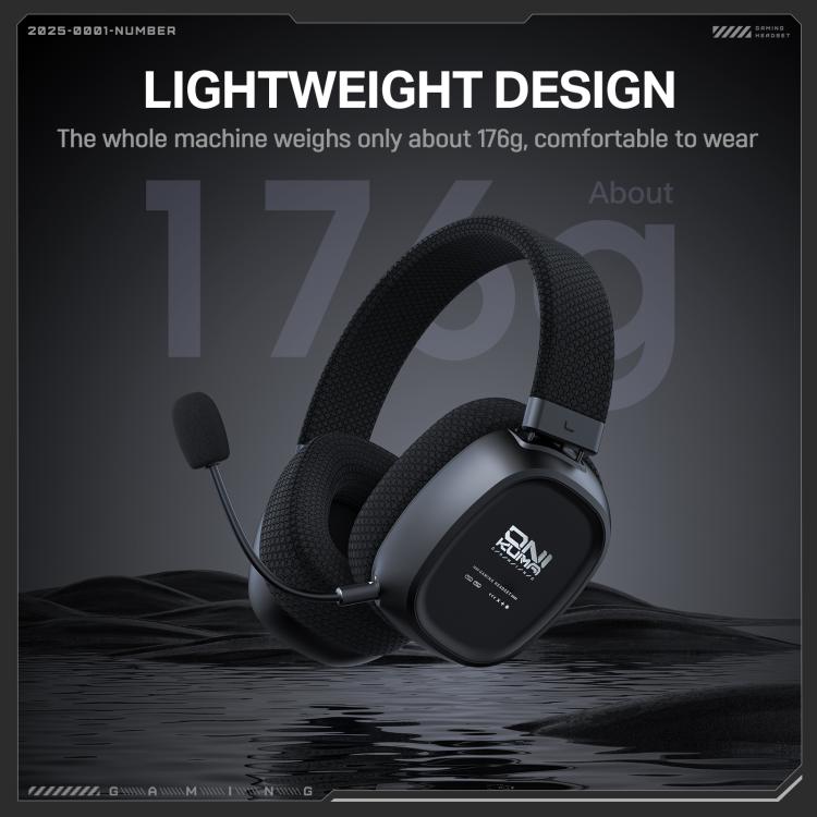 ONIKUMA GT839 Bluetooth 5.4 2.4G Wired E-sports Game Headset