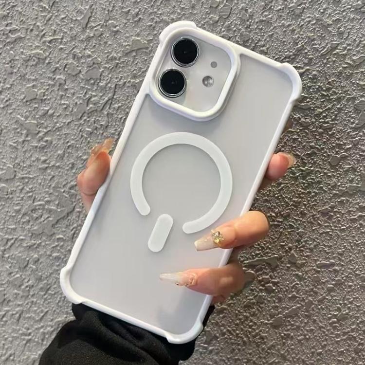 Semi-transparent Skin Feel Frosted MagSafe Phone Case, For iPhone 12 Pro, For iPhone 11 Pro Max, For iPhone 11