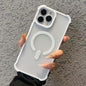 Semi-transparent Skin Feel Frosted MagSafe Phone Case, For iPhone 12 Pro, For iPhone 11 Pro Max, For iPhone 11