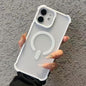 Semi-transparent Skin Feel Frosted MagSafe Phone Case, For iPhone 13, For iPhone 12, For iPhone 12 Pro Max
