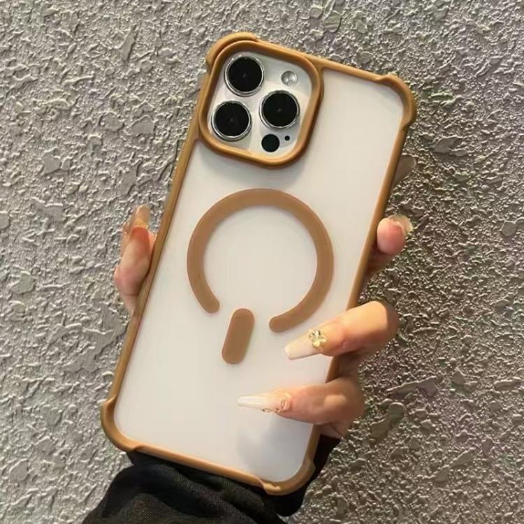 Semi-transparent Skin Feel Frosted MagSafe Phone Case, For iPhone 13, For iPhone 12, For iPhone 12 Pro Max