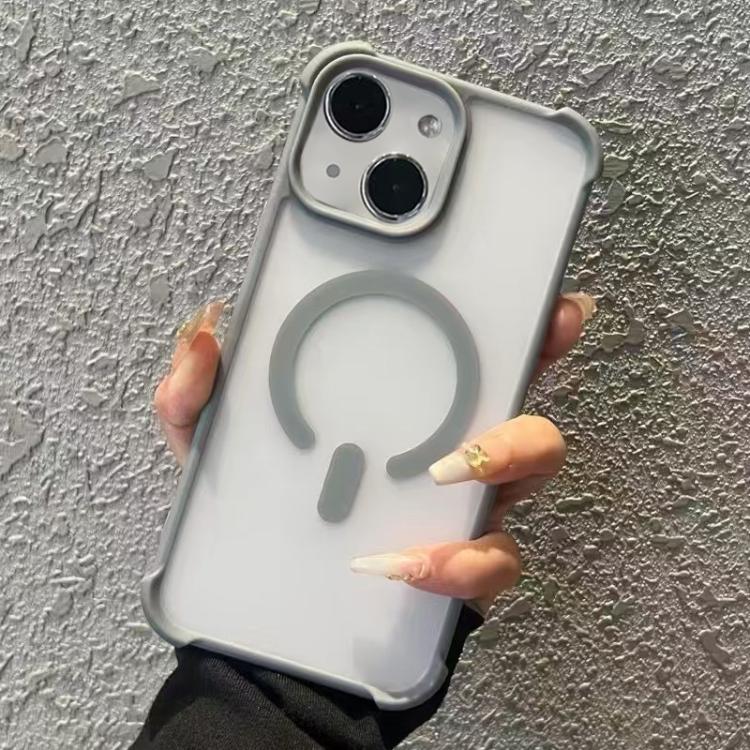 Semi-transparent Skin Feel Frosted MagSafe Phone Case, For iPhone 14 Plus, For iPhone 14, For iPhone 14 Pro